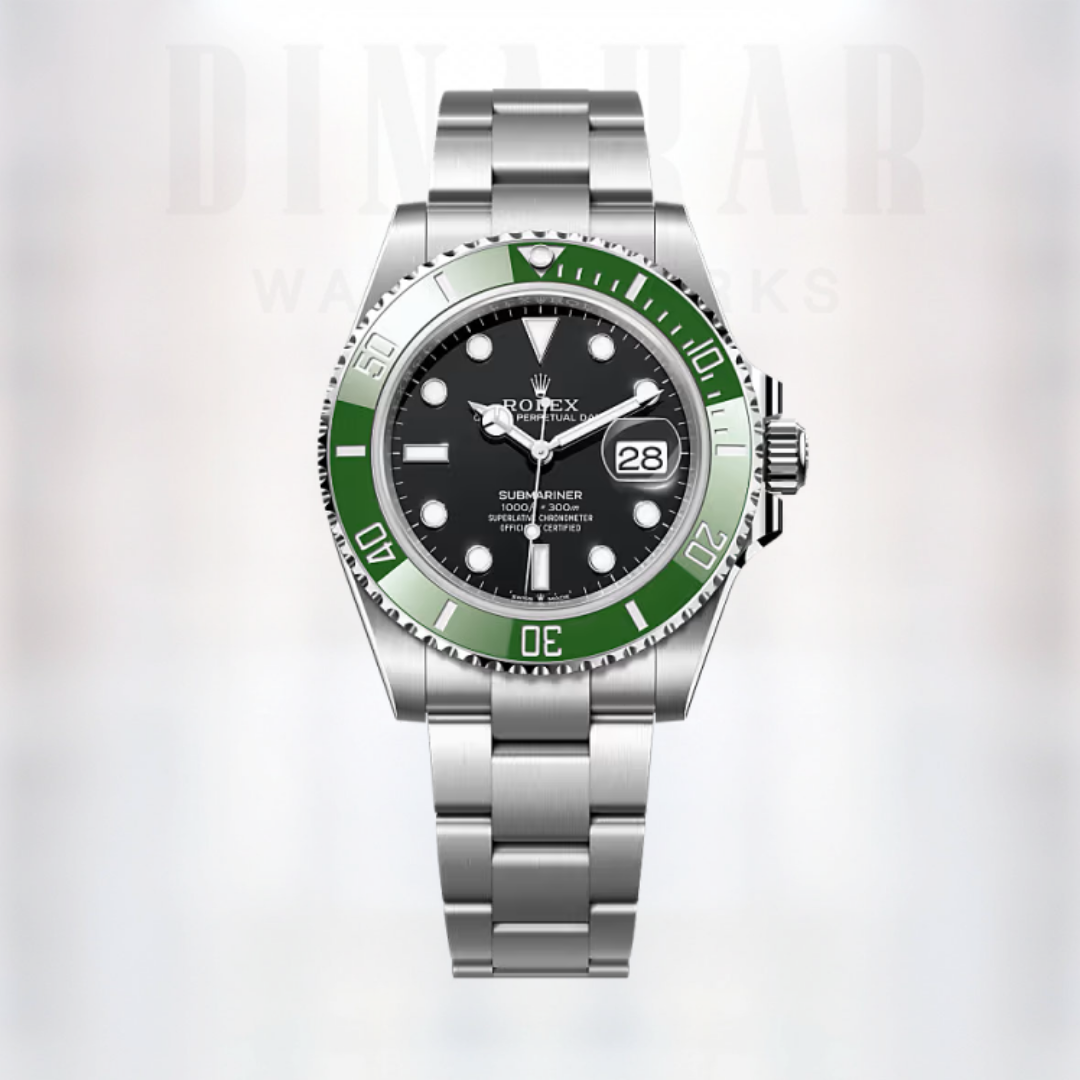 Rolex Submariner Date, Oystersteel, Green & Black (Starbucks)