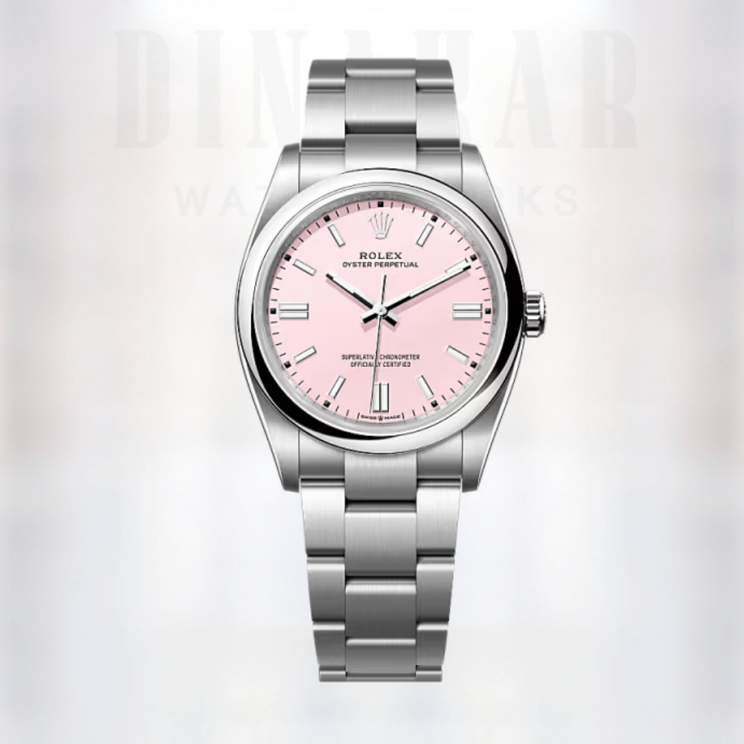 Rolex Oyster Perpetual 36, Oystersteel, Candy Pink Dial
