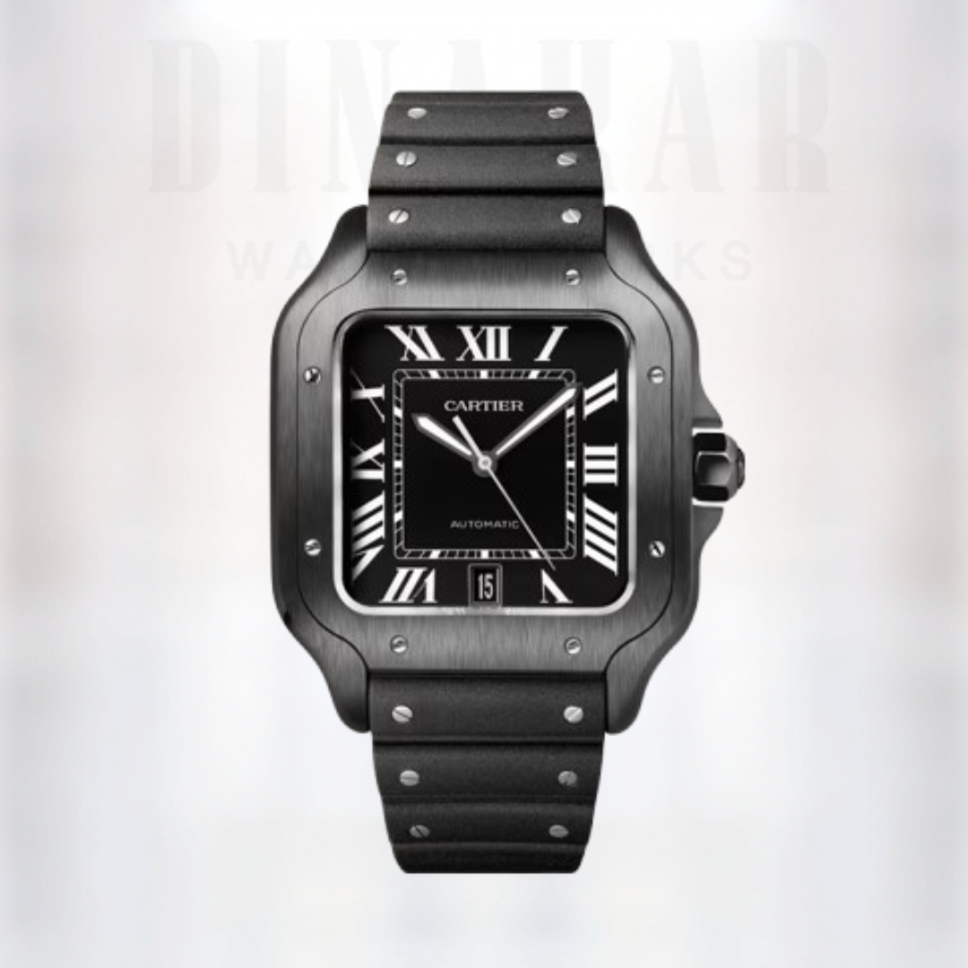 Cartier Santos Large, Black
