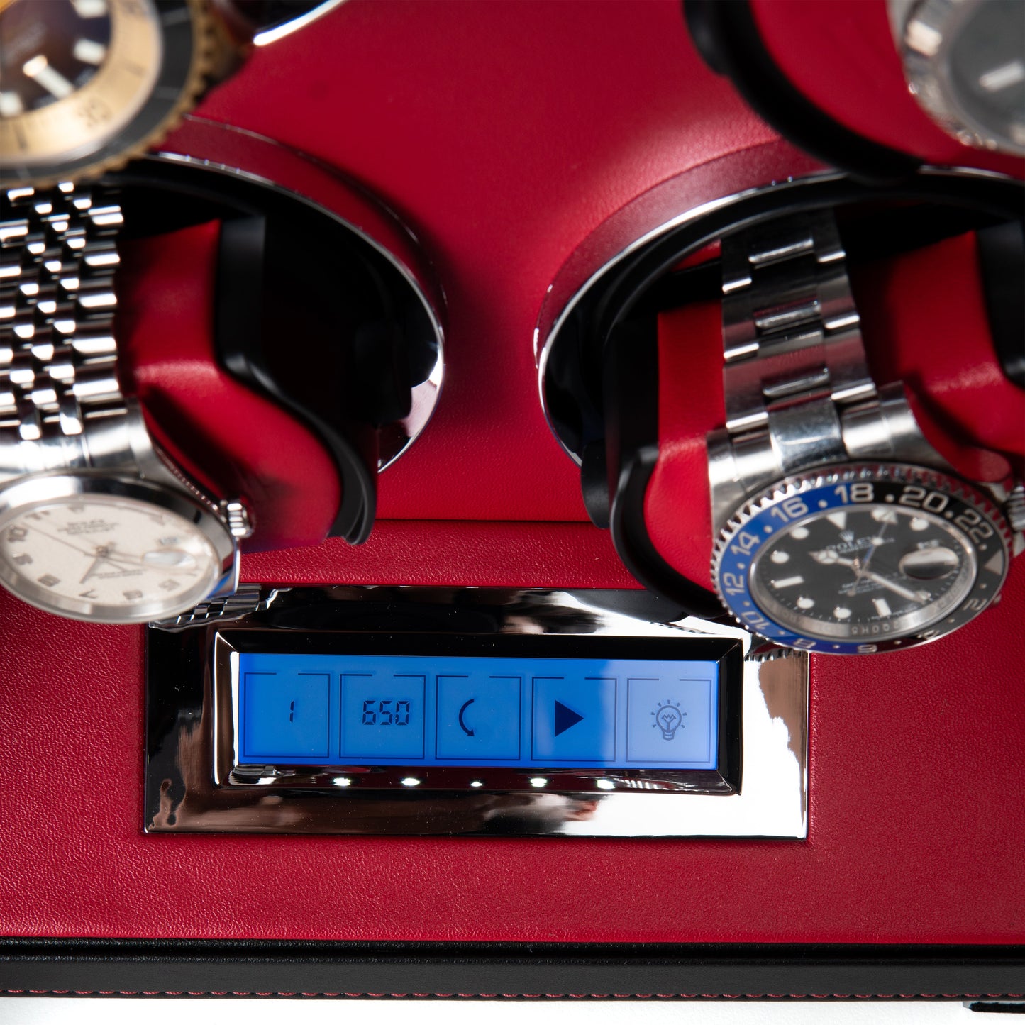 Scarlet Vault: 4-slot Watch Winder