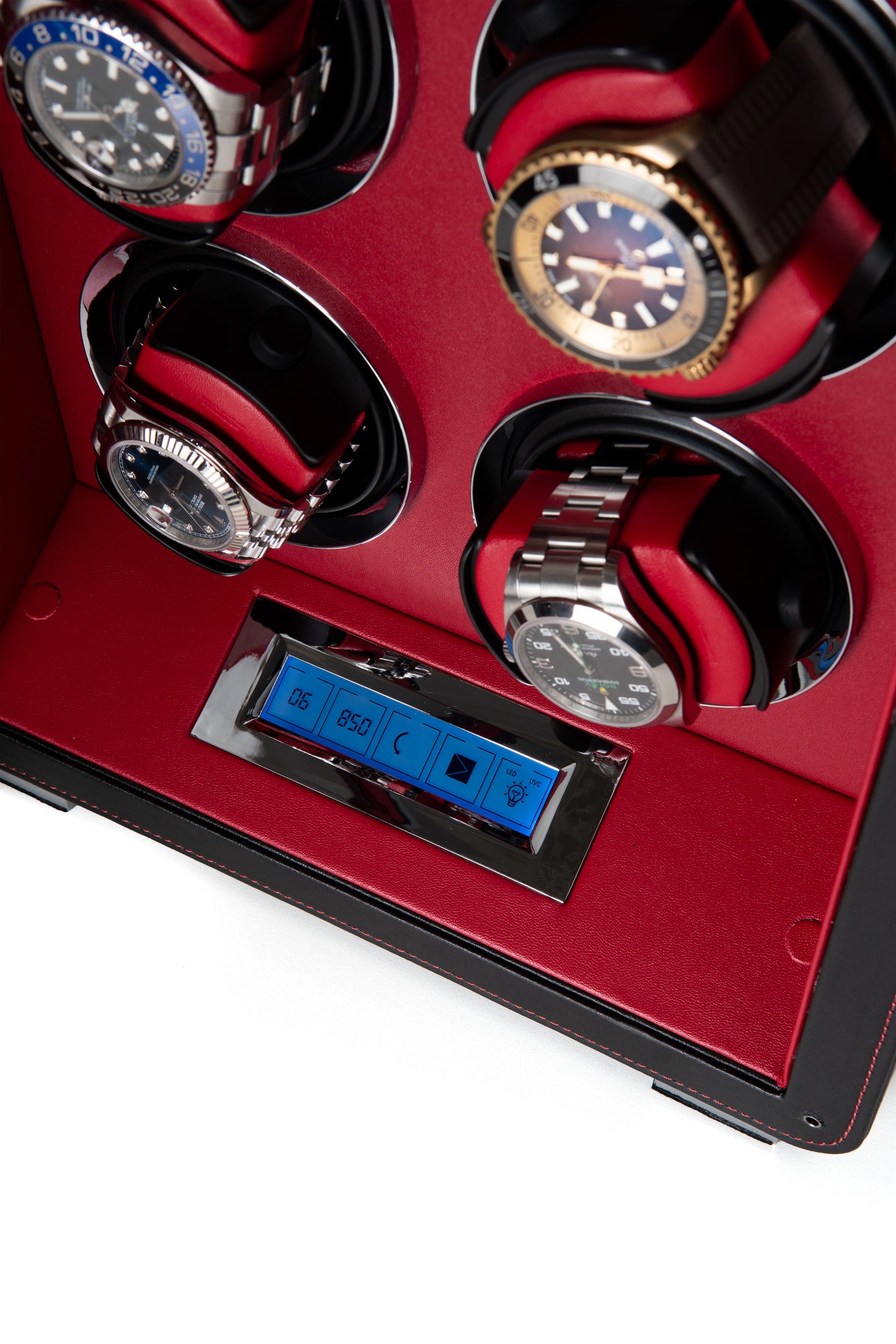 Scarlet Vault: 6-slot Watch Winder