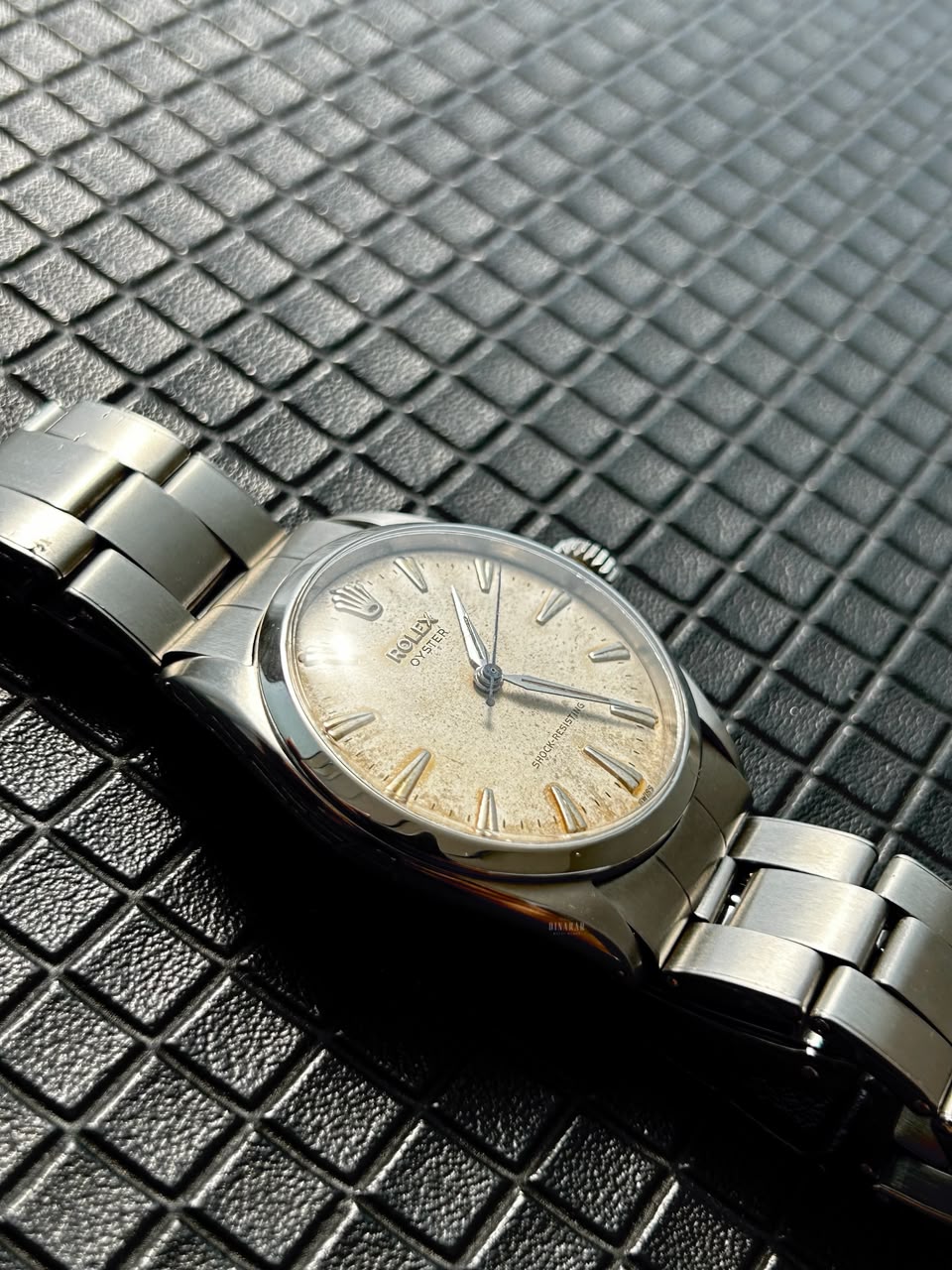 Vintage Rolex Oyster Perpetual, Steel, White Dial