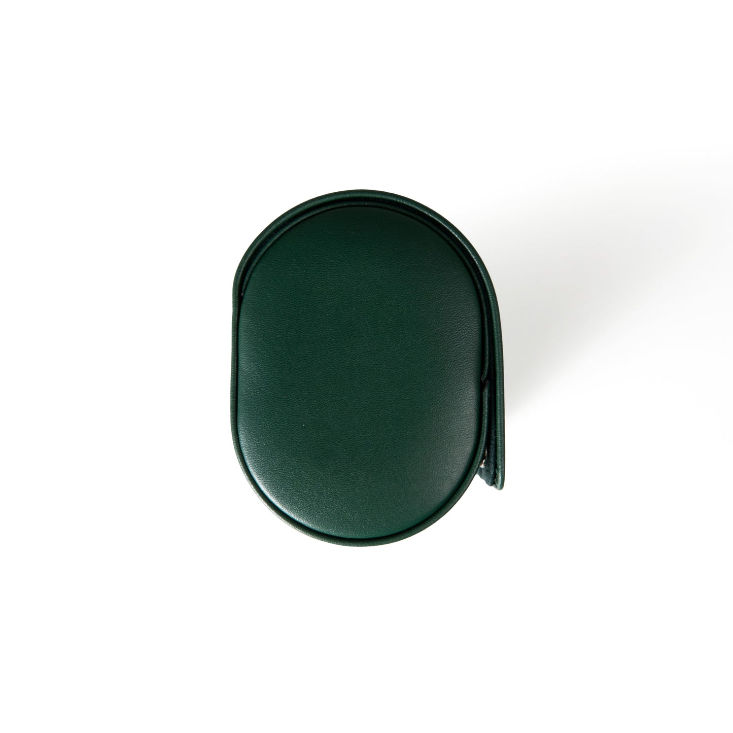 Travel Leather 2-Slot Watch Roll (Green)