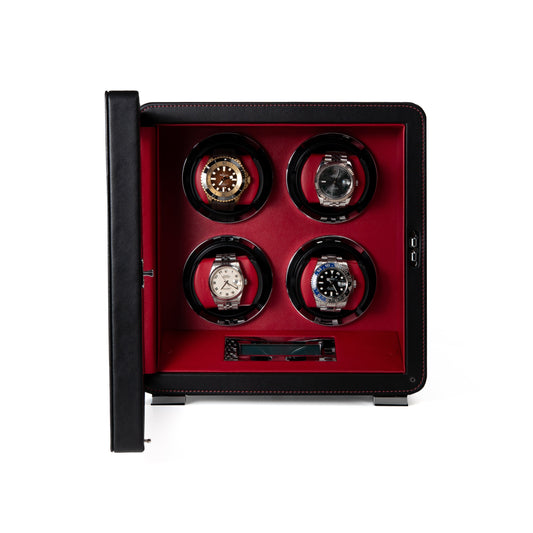 Scarlet Vault: 4-slot Watch Winder
