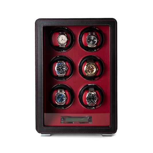 Scarlet Vault: 6-slot Watch Winder
