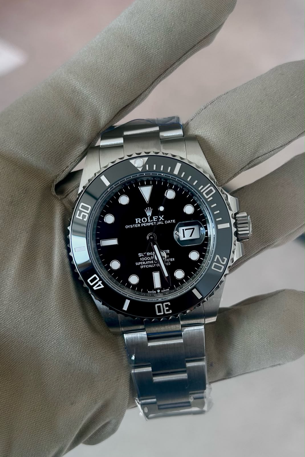 Rolex Submariner Date, Oystersteel, Black Dial
