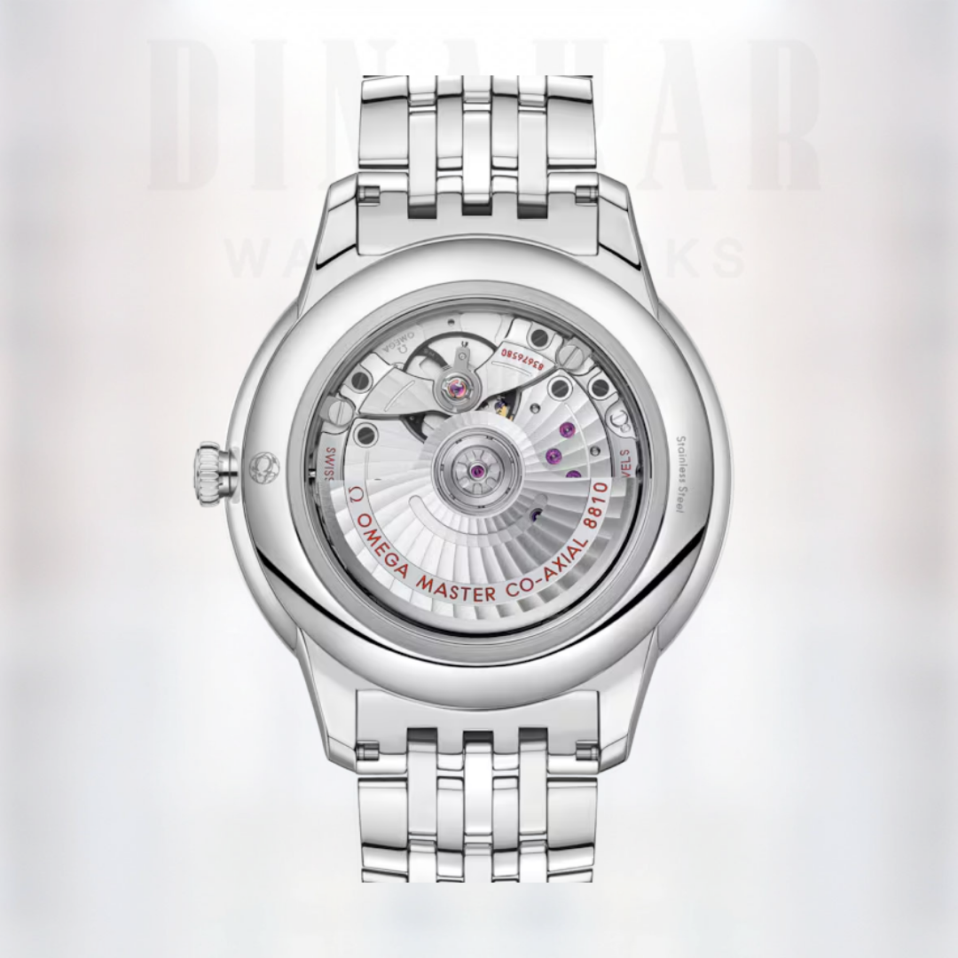 Omega De Ville Prestige, Steel on Steel, Light Blue Dial