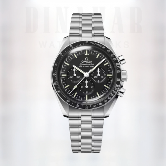 Omega Speedmaster Moonwatch Professional, Steel on Steel, Black