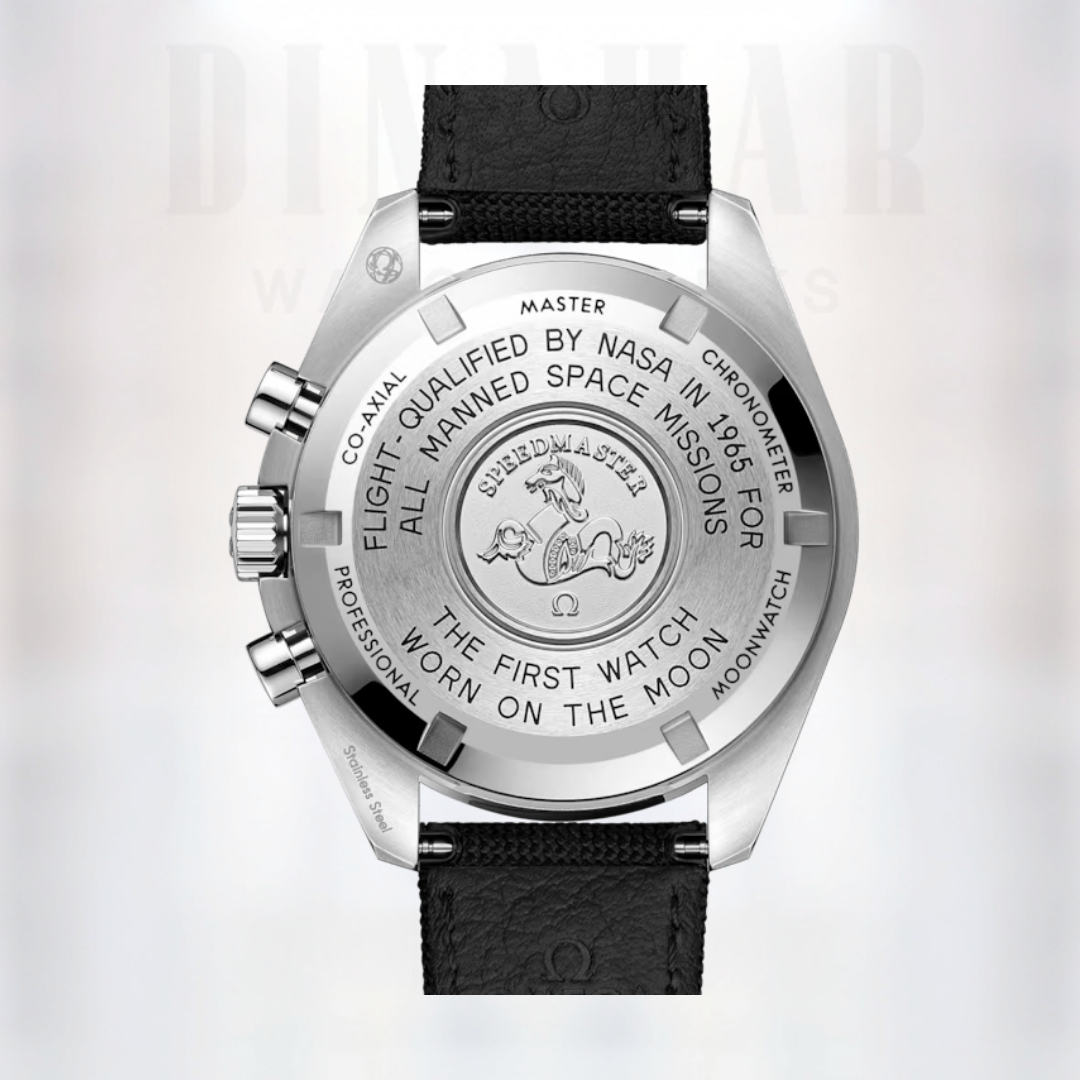 Omega Speedmaster Moonwatch Professional, Steel on Fabric, Black Dial