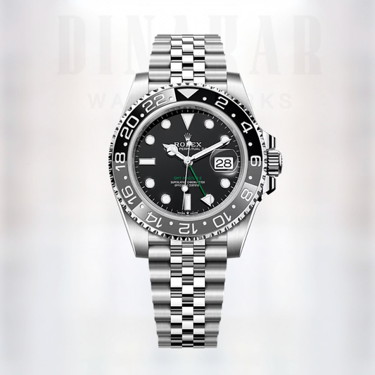 Rolex GMT-Master II, Oystersteel, Grey & Black (Bruce Wayne)